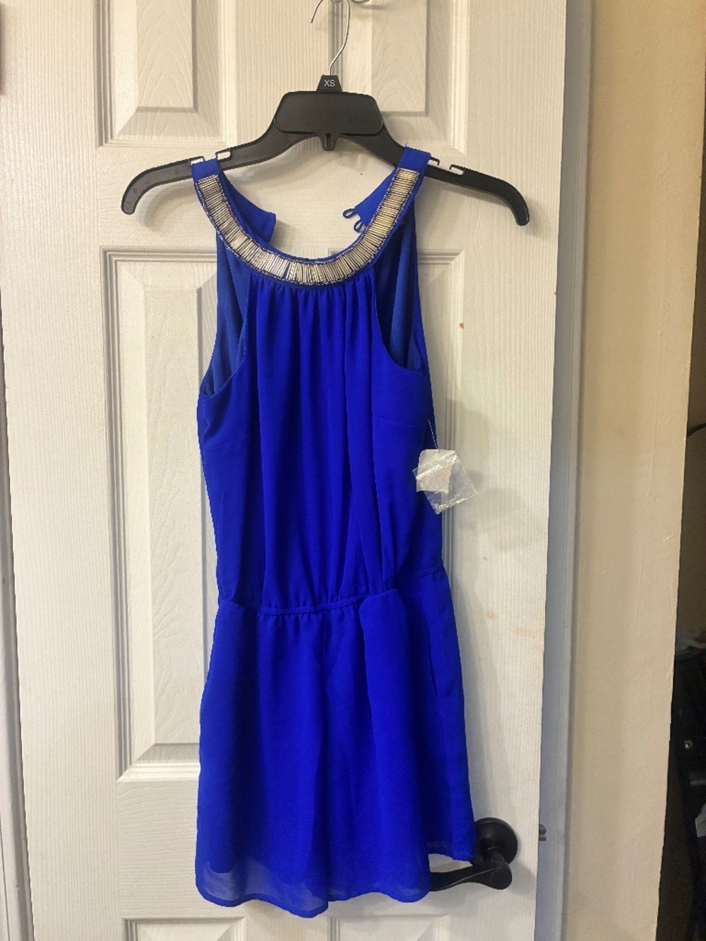 Royal Blue Romper XS